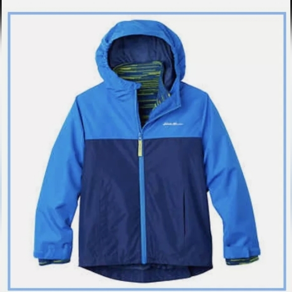 Kids Eddie Bauer Lone Peak 3-in-1 Insulated Windbreaker Jacket - Picture 4 of 11